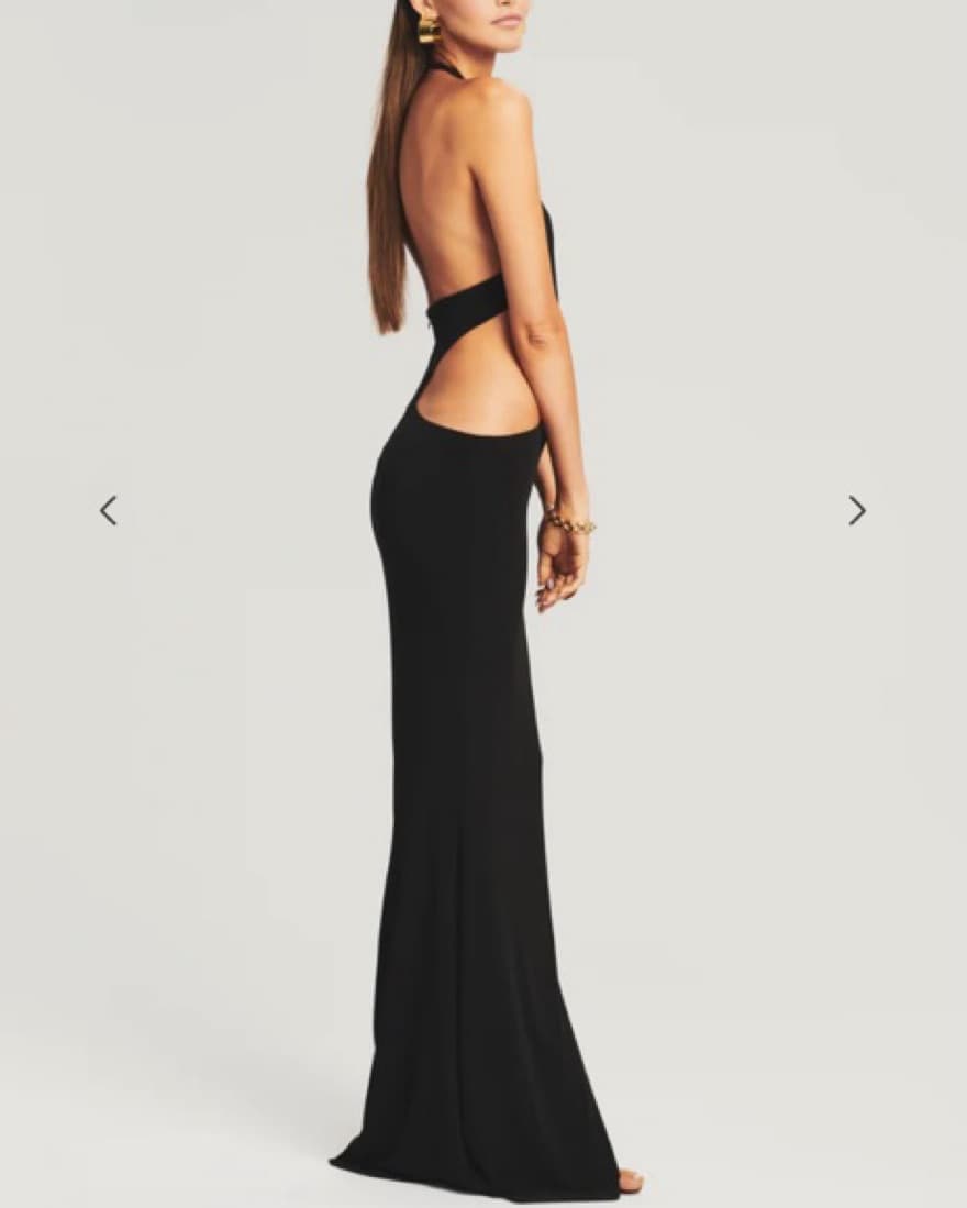 Retrofete Backless Gown - Image 4