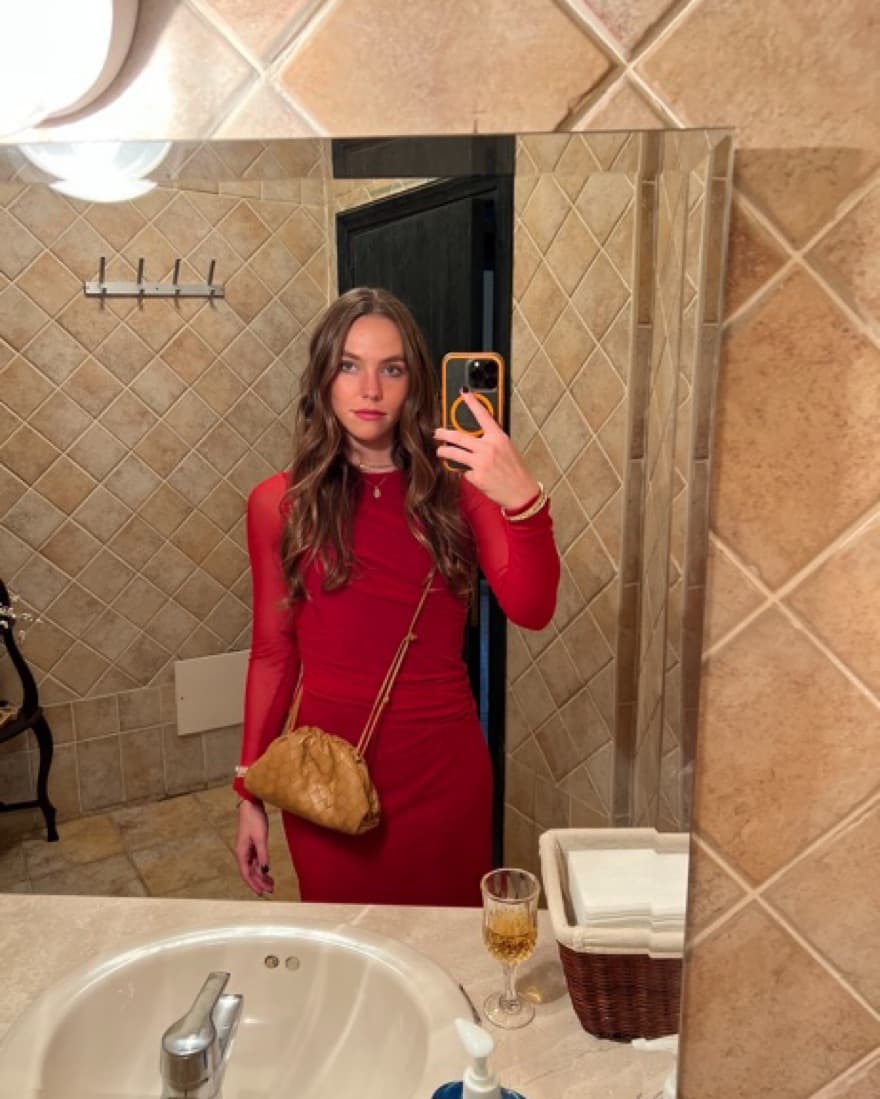Red Formal Dress - Image 3
