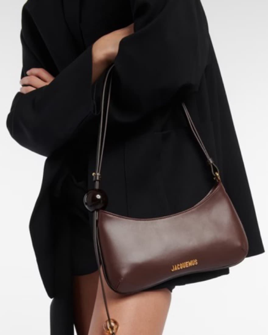 JACQUEMUS Le Bisou Perle leather shoulde - Image 2