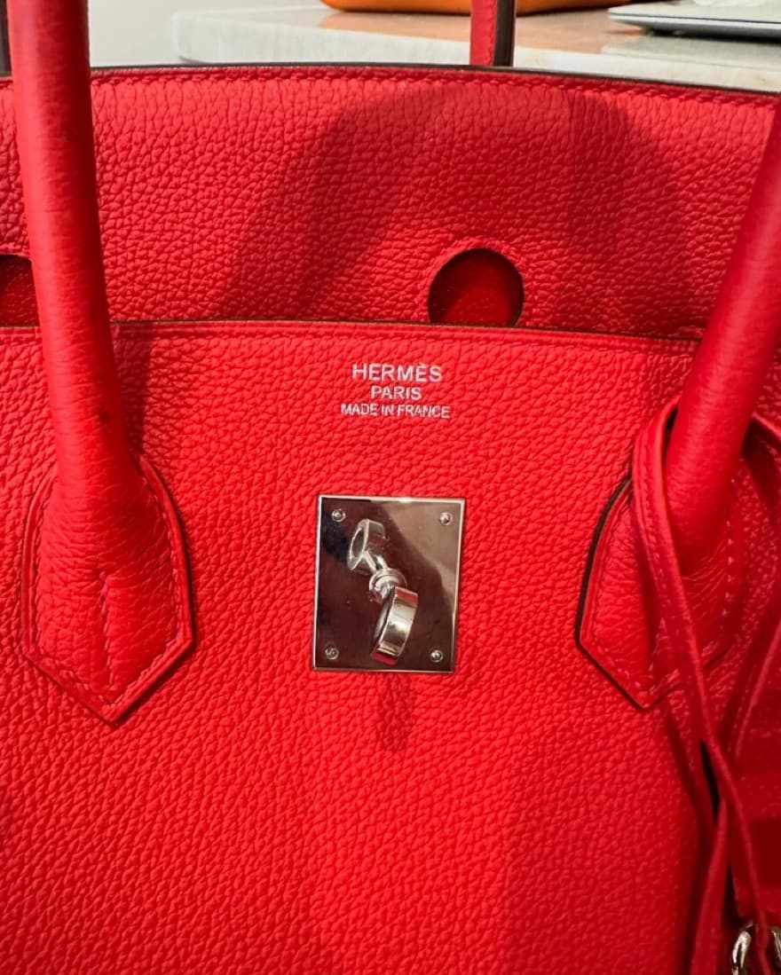Hermes 35 Birkin Rouge  - Image 2