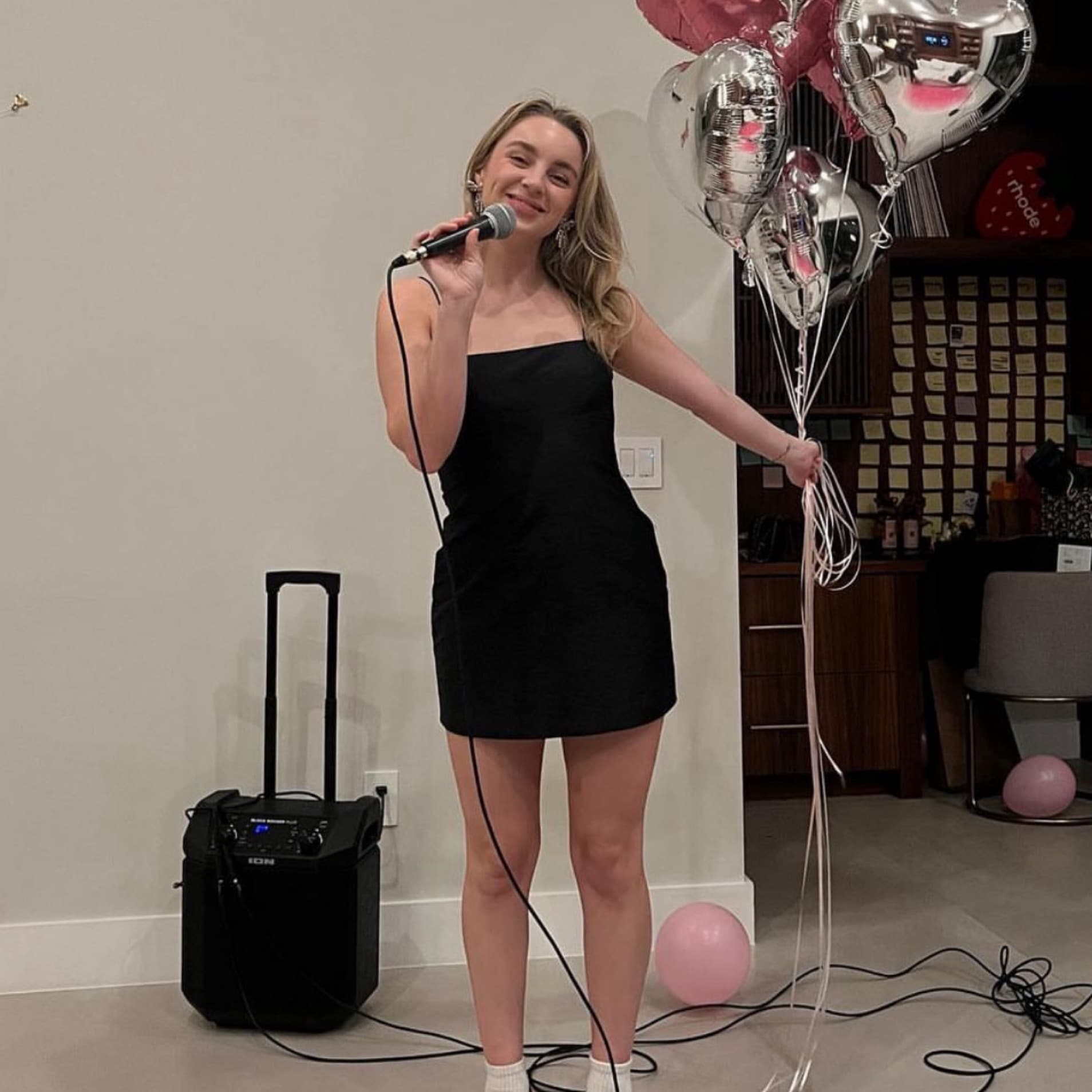 Réalisation Par Black Mini Dress - Image 1