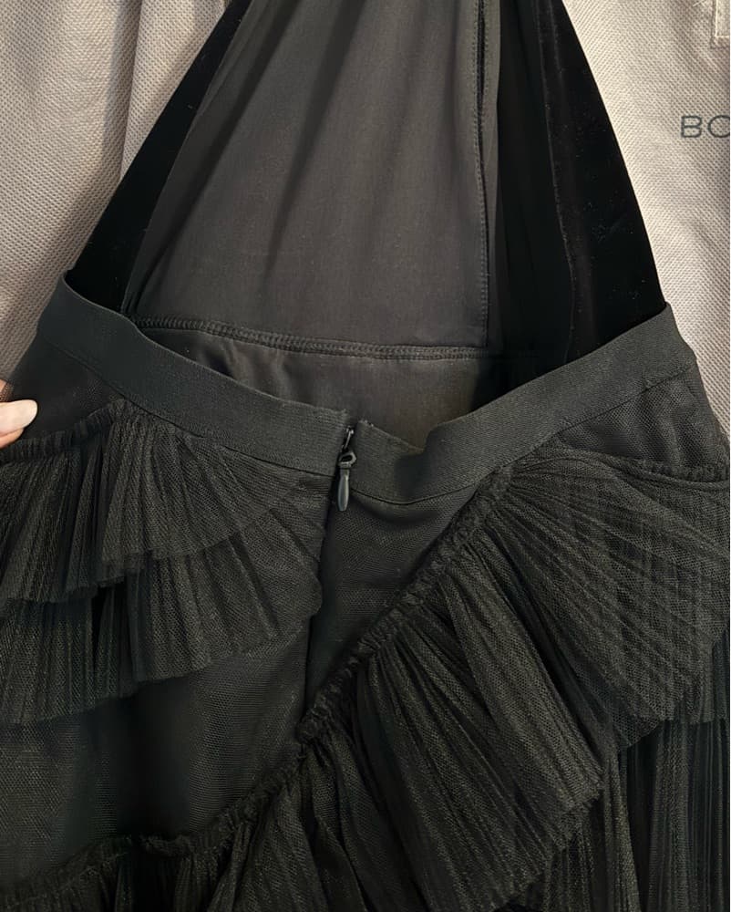 BCBG Maxazria Halter Gown - Image 5