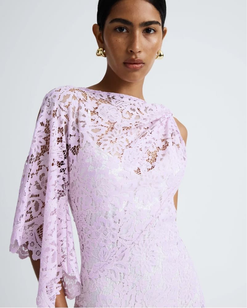 Purple Lace Lydia Dress - Image 3