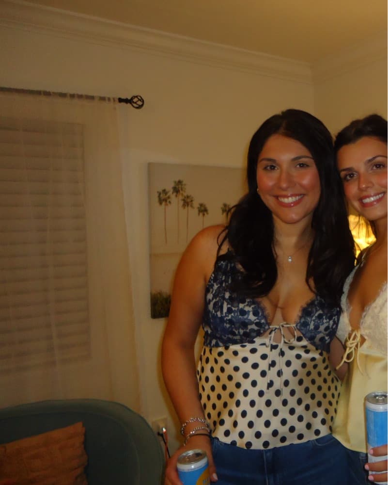 Abercrombie Polka Dot Lace Cami - Image 1