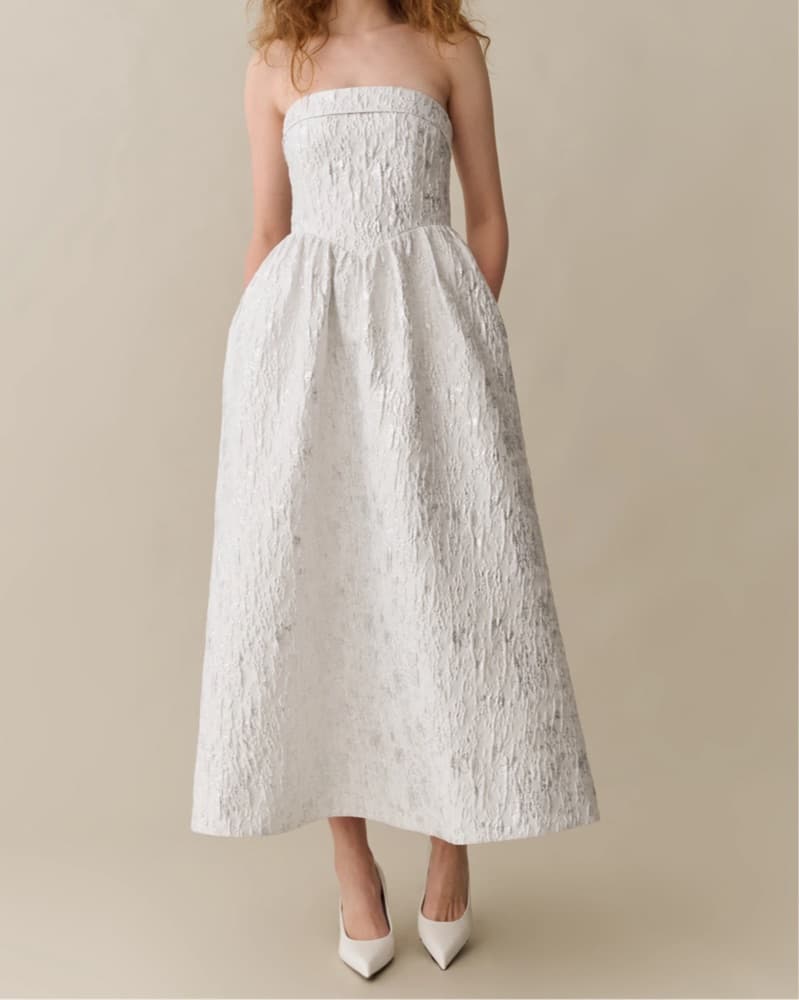 Long White Dress - Image 1