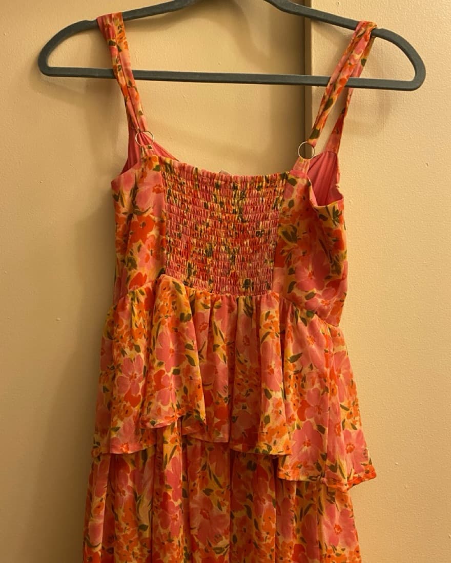 Floral Wedding Guest Dress - Image 3
