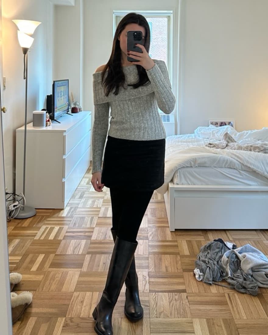 Off The Shoulder Sweater - Image 4