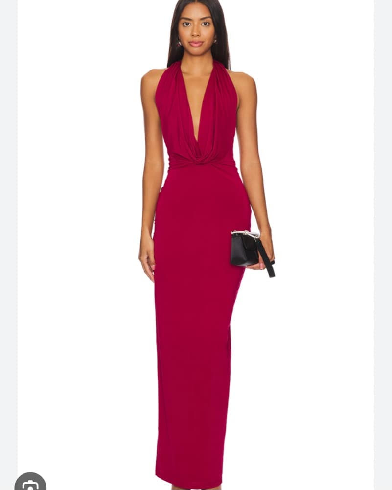Magenta Long Dress - Image 1
