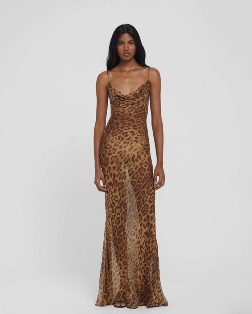 Rat & Boa Valentina cowl Neck Dress - Image 1