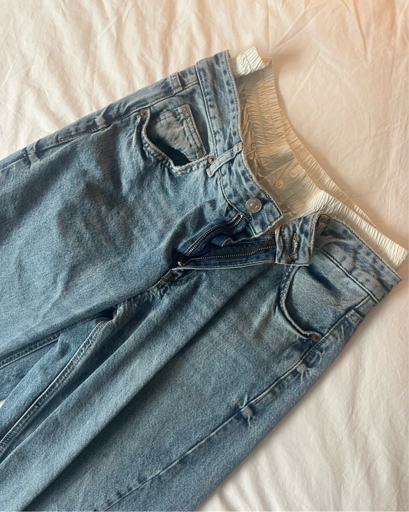 Layered Boxer Jeans - Image 2