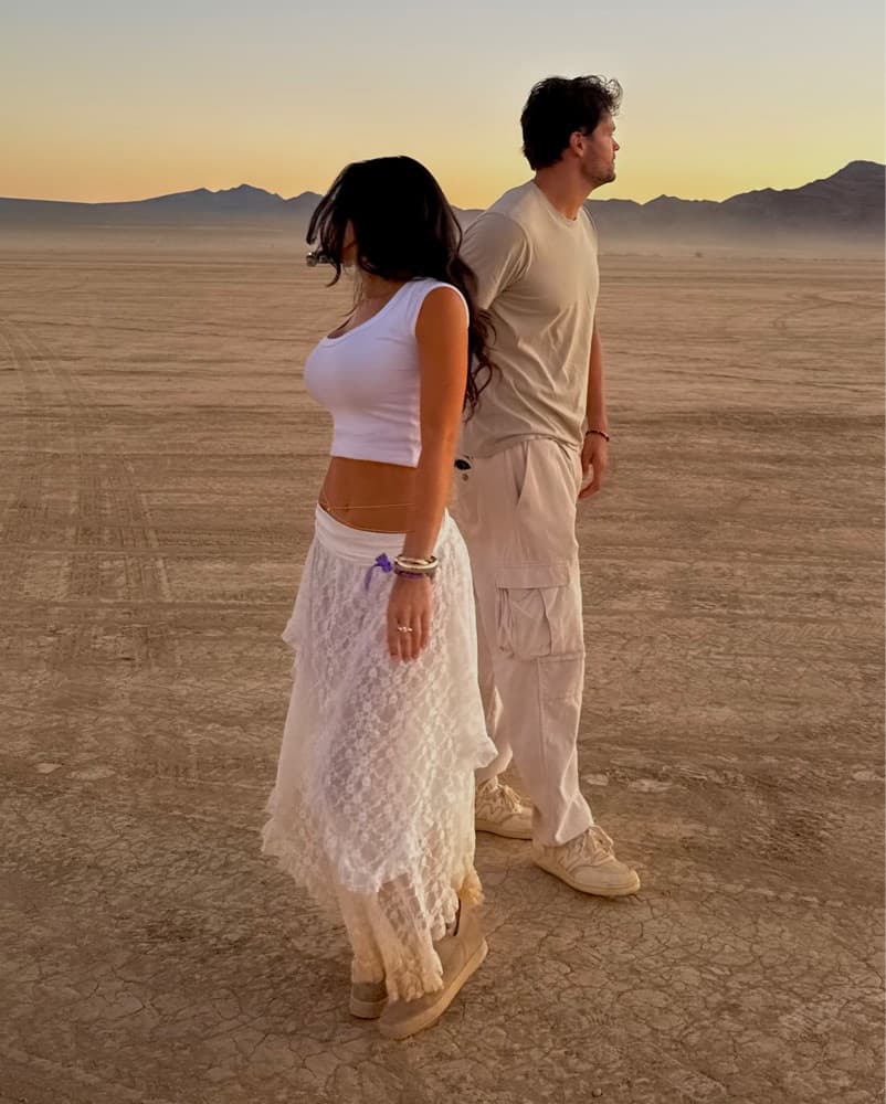 Ethereal Desert Lace Skirt - Coachella - Image 2