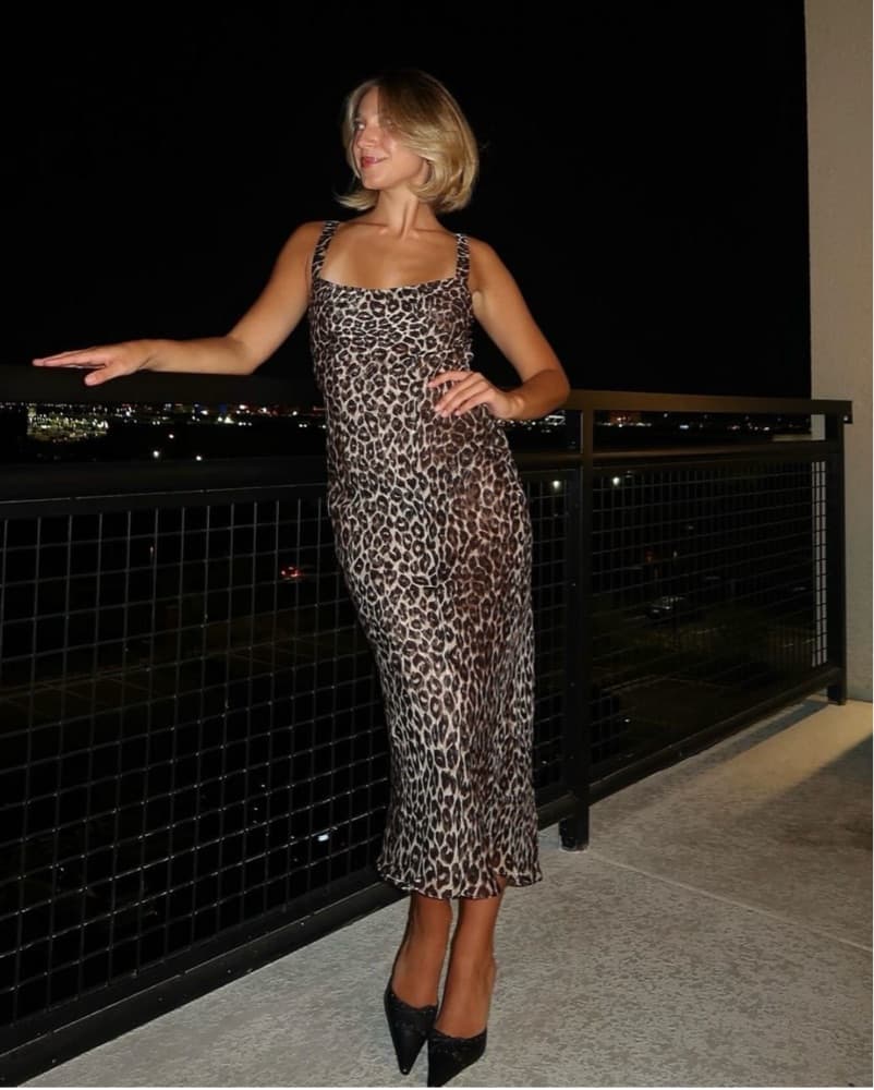 Realisation Par - Gabriella Dress In Leo - Image 3