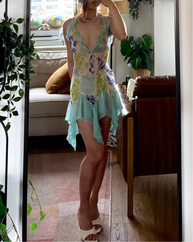 Vintage 2004 VS Fairy Slip Dress - Image 4