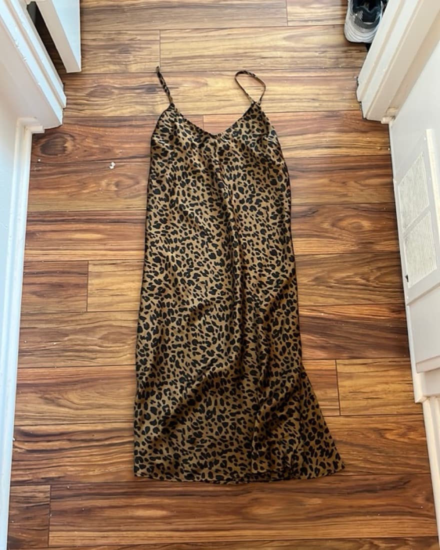 Leopard Silky Slip - Image 2