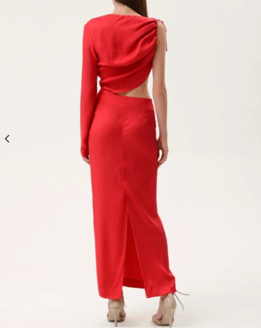 Materiel Leo Red Gown - Image 2