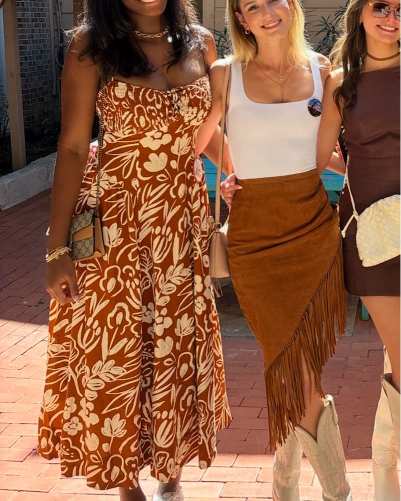 Sarai Floral Midi Sundress - Image 3