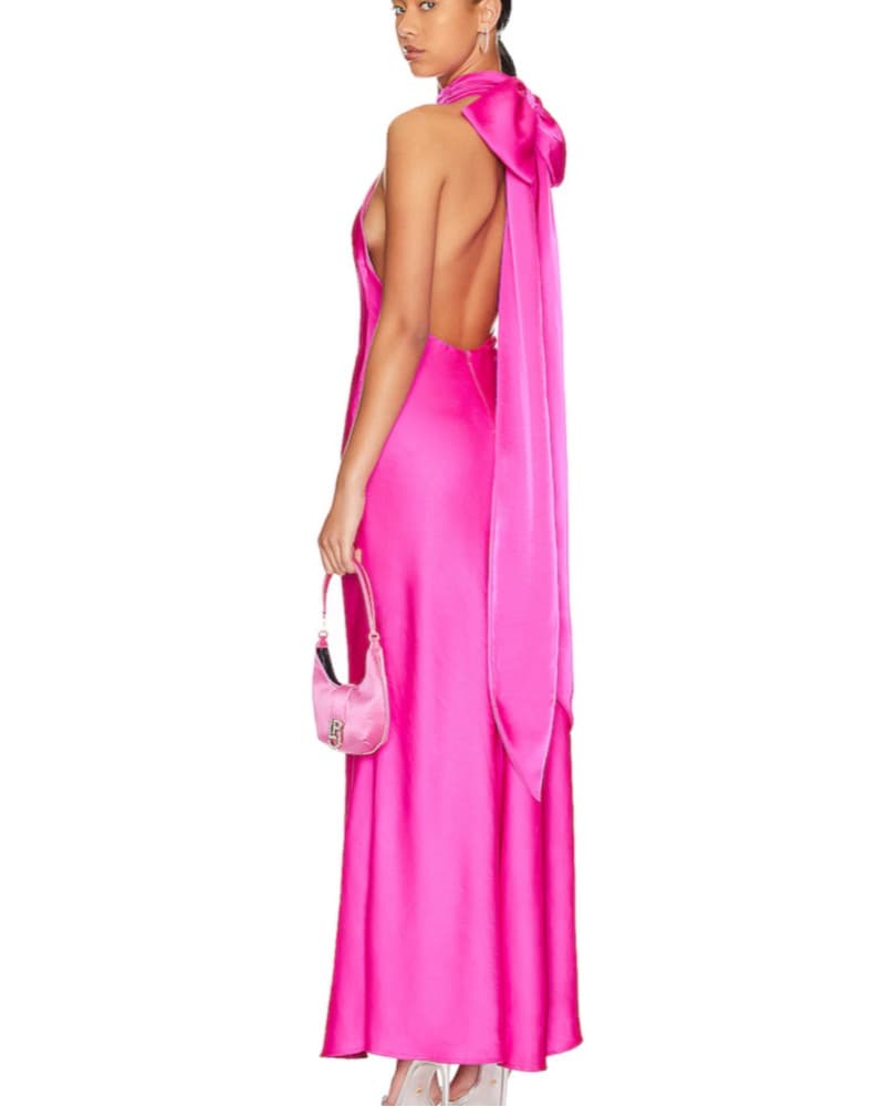 Mishi Evianna Silk Dress - Image 3