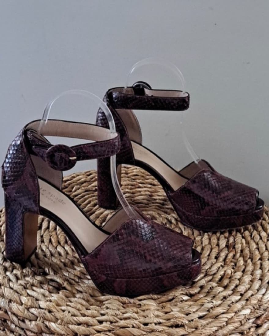 Kate Spade Cherry Platform Heels - Image 2