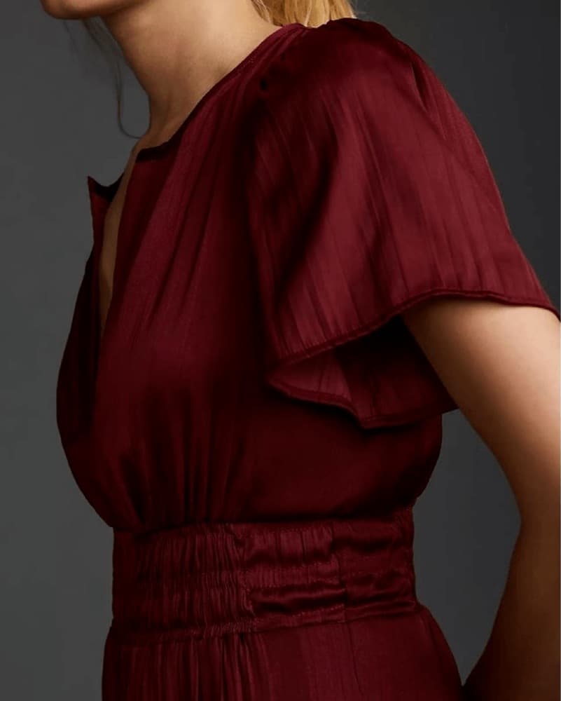 Anthropologie Somerset Chiffon MidiDress - Image 2