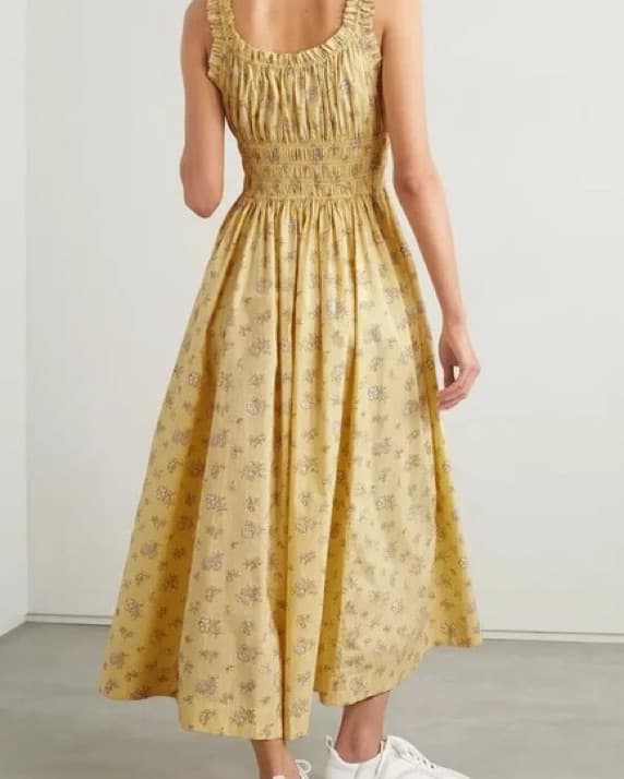 Doen Yellow Emerette Dress - Image 2