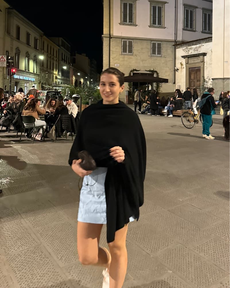 Emilia Wickstead Blue Mini Skirt  - Image 1
