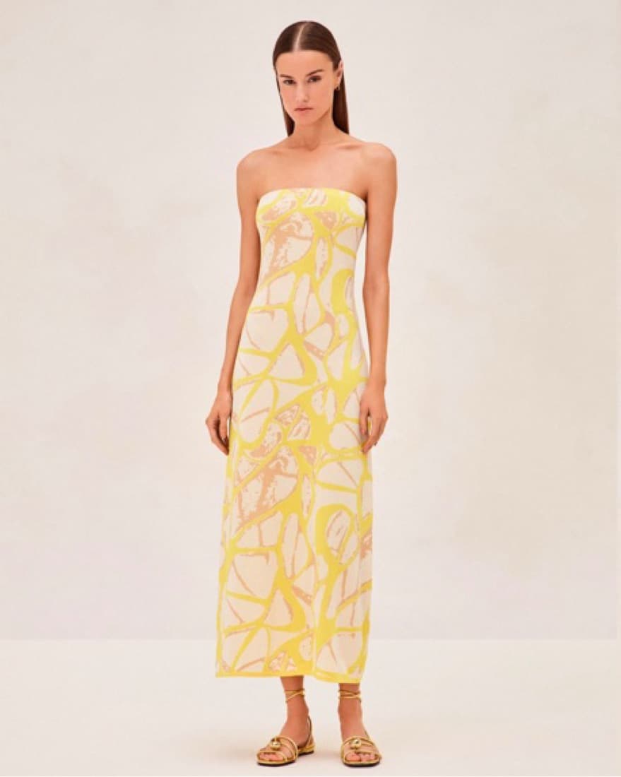 Alexis Pollie Strapless Dress - Image 1