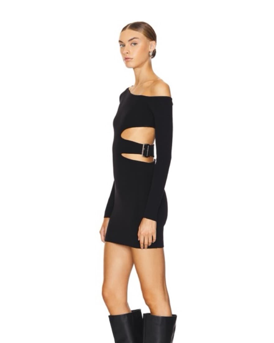 Black Mini Dress - Image 2