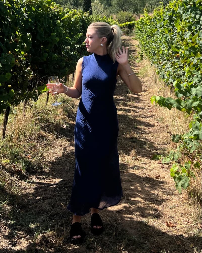 Blue Mango Midi Dress - Image 5