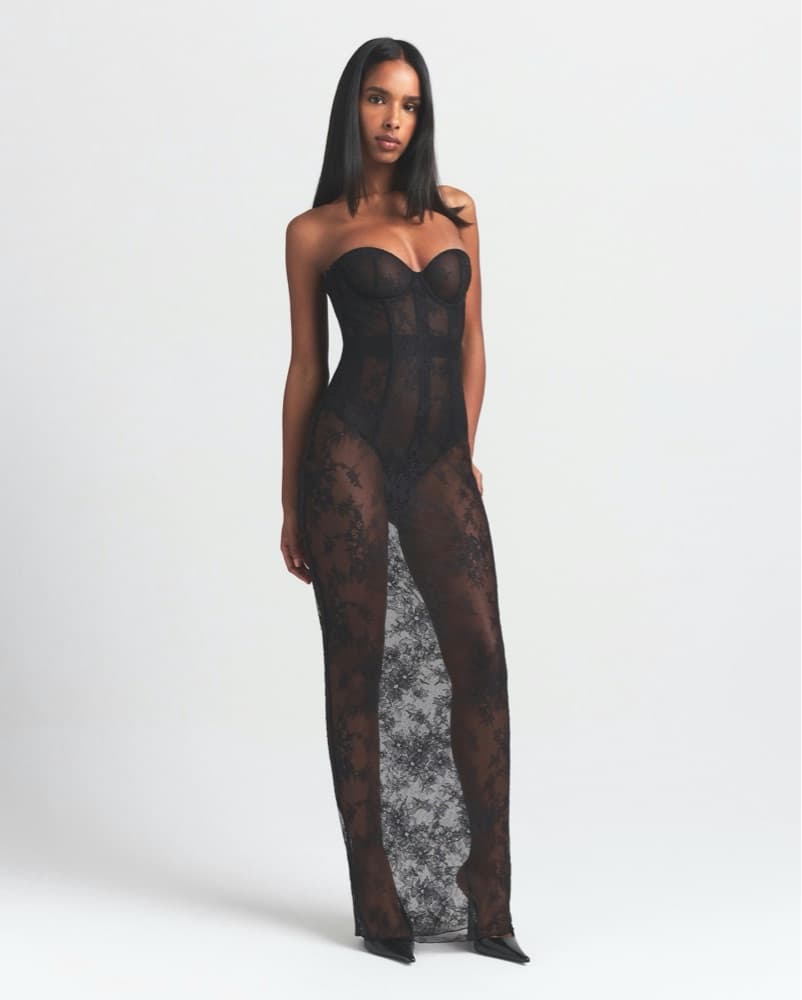 Skims Lace Dress (sold out online) - Image 3