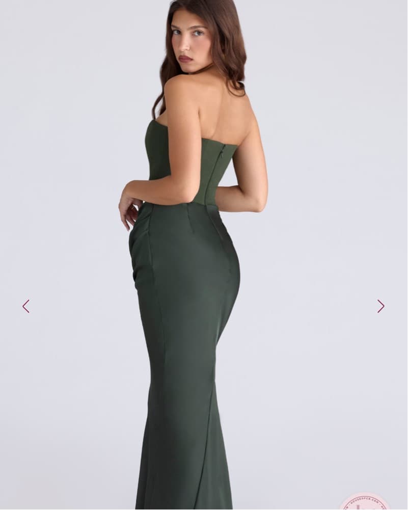 House Of CB Green Persephone Maxi - Image 3