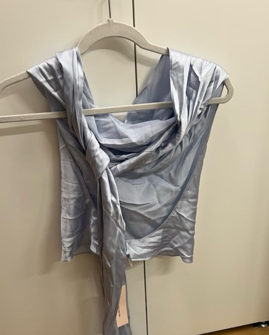 Orseund Iris Cowl Neck Halter Top - Image 3