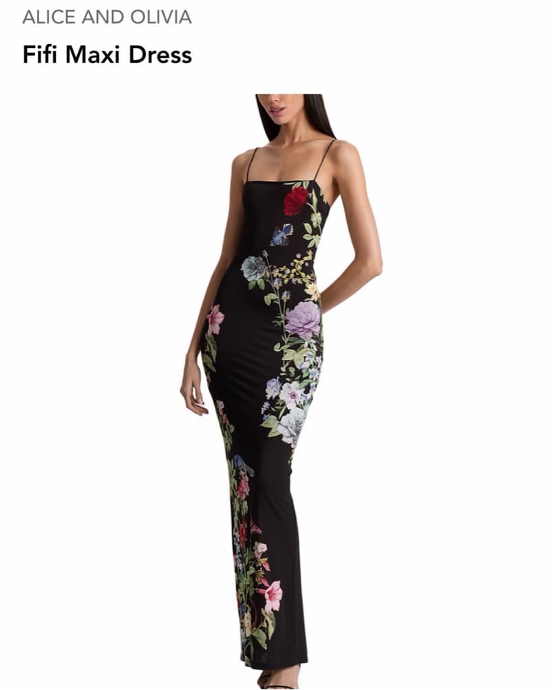 Alice + Olivia Fifi Venus Floral Maxi - Image 1