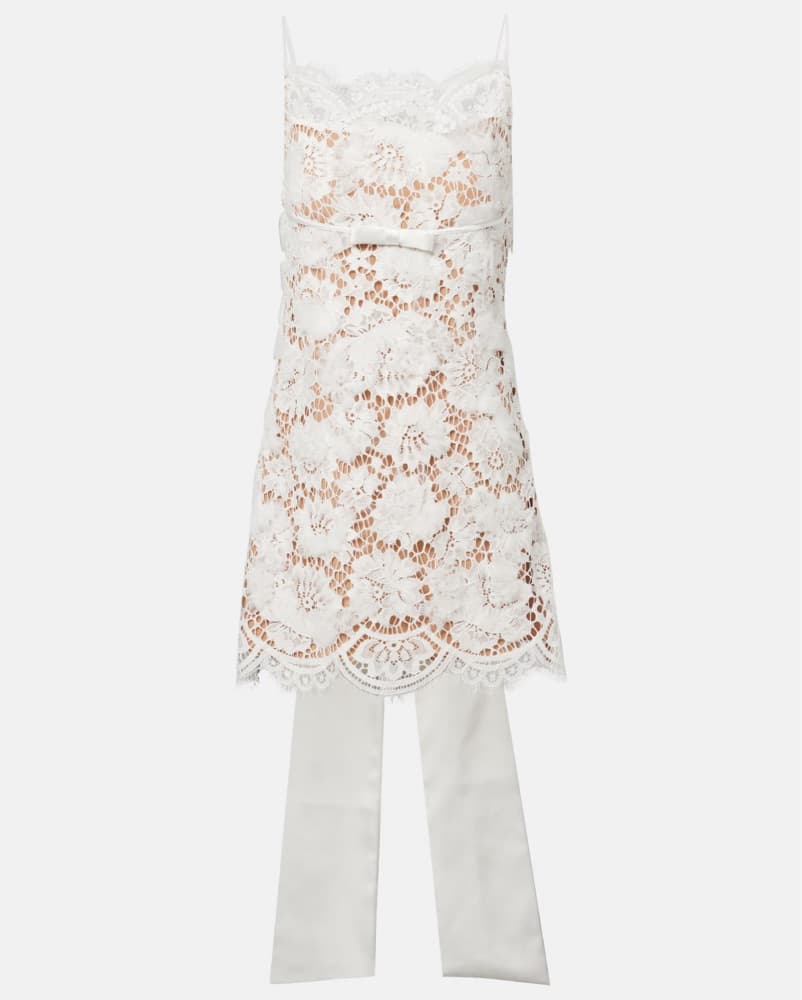 WHITE SELF PORTRAIT DRESS  - Image 3