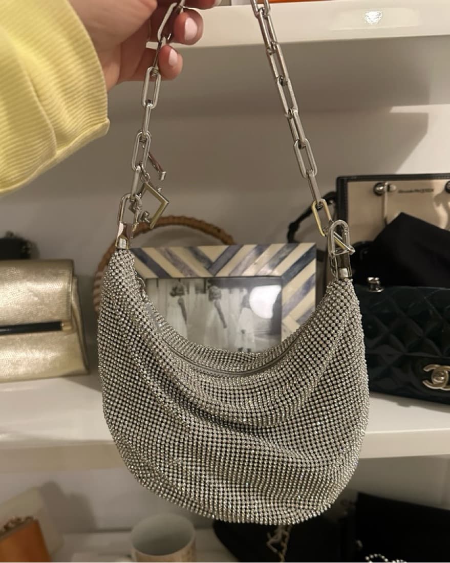 Cult Gaia Sparkle Bucket Bag - Image 1