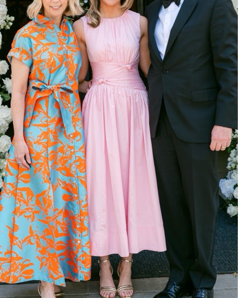 Aje Agatha Knot Waist Midi Dress - Image 2