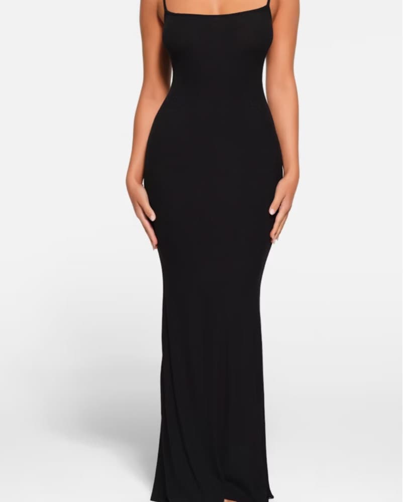 SKIMS Black Maxi Dress - Image 2