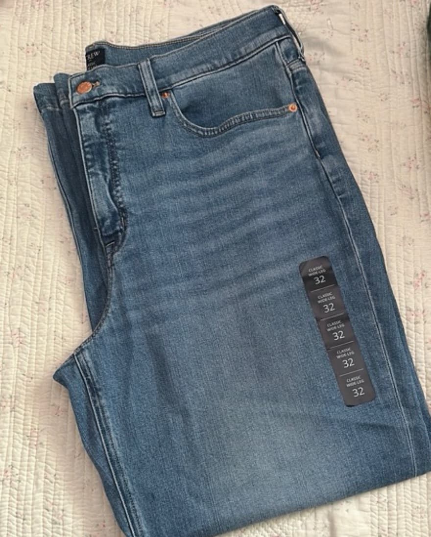 J. Crew Classic Wide-Leg Jeans - Image 3