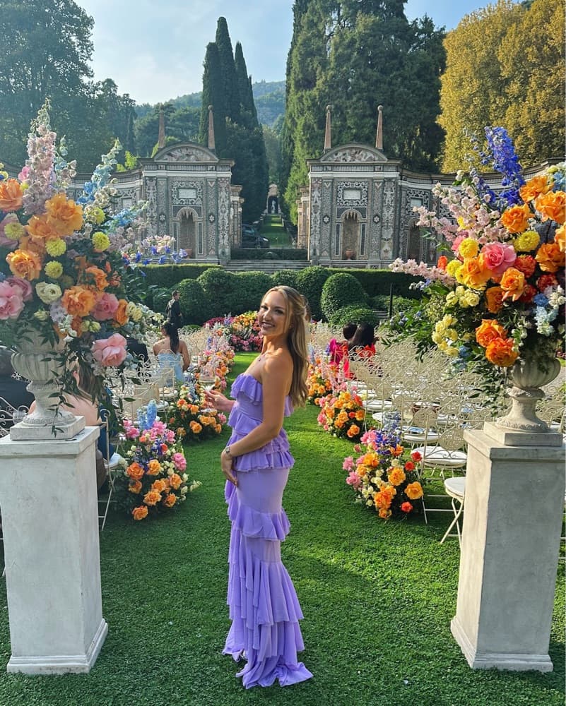 Michael Costello X Revolve Lilac Dress - Image 2