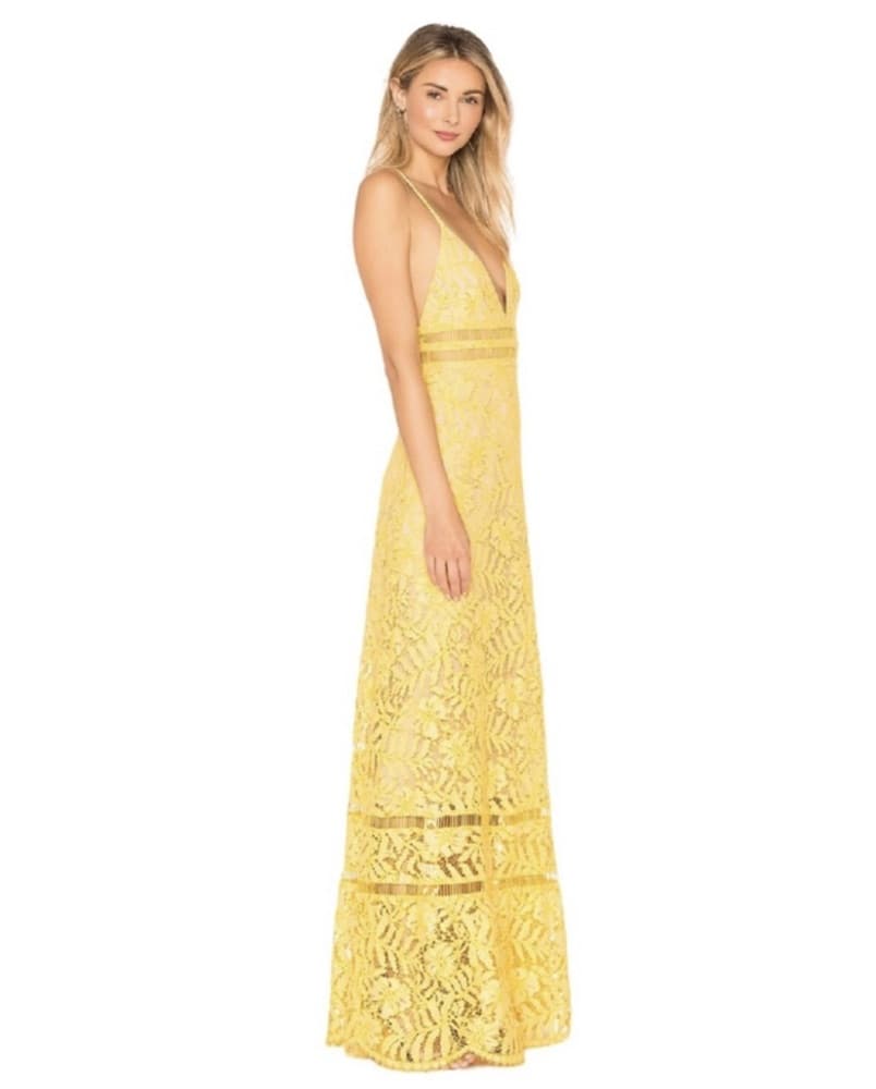 Lovers & Friends Sabrina Dress - Yellow - Image 2