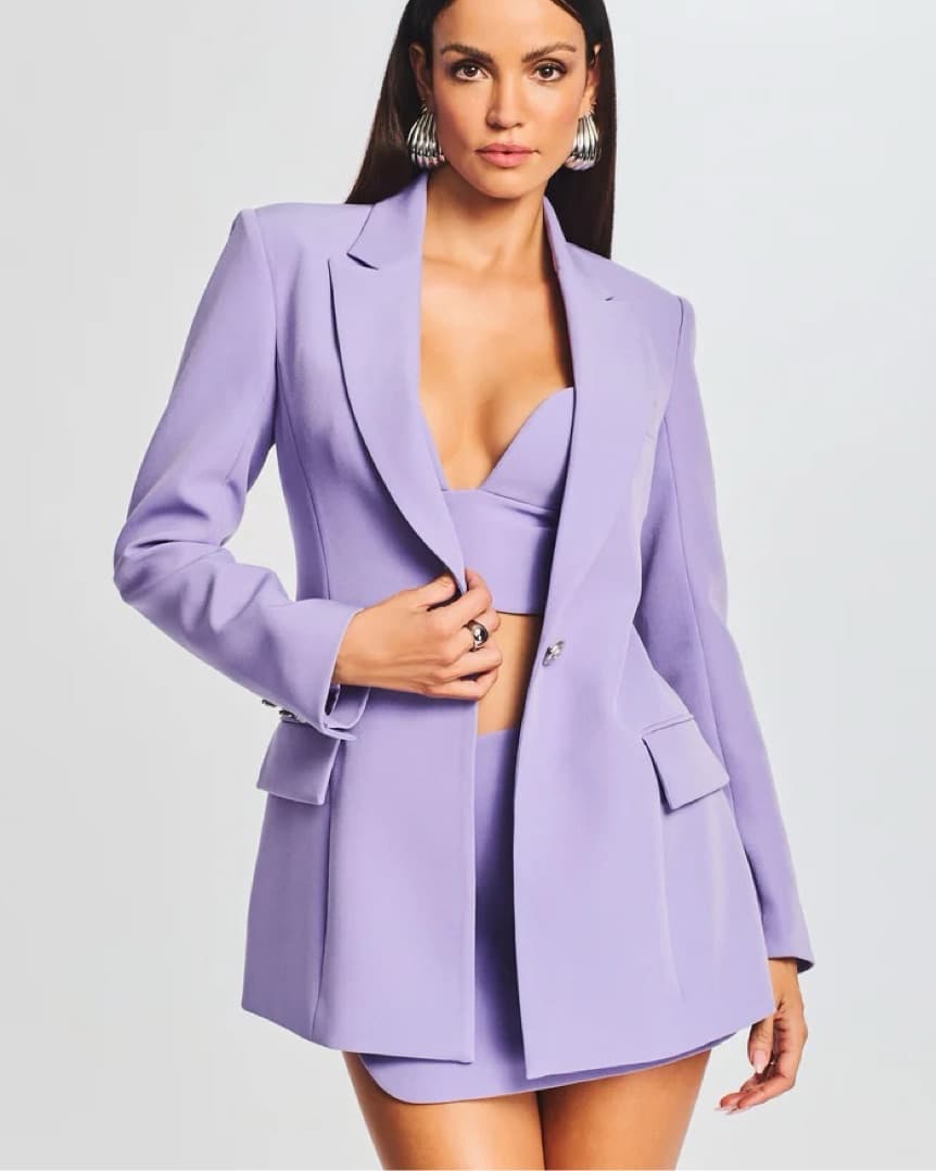Retrofete Kristen Lilac Blazer  - Image 1