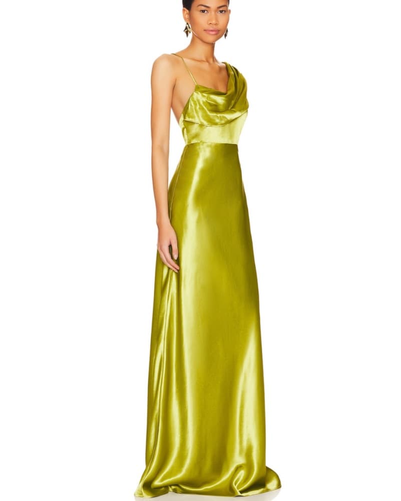 House of Harlow Satin Gown - Image 2