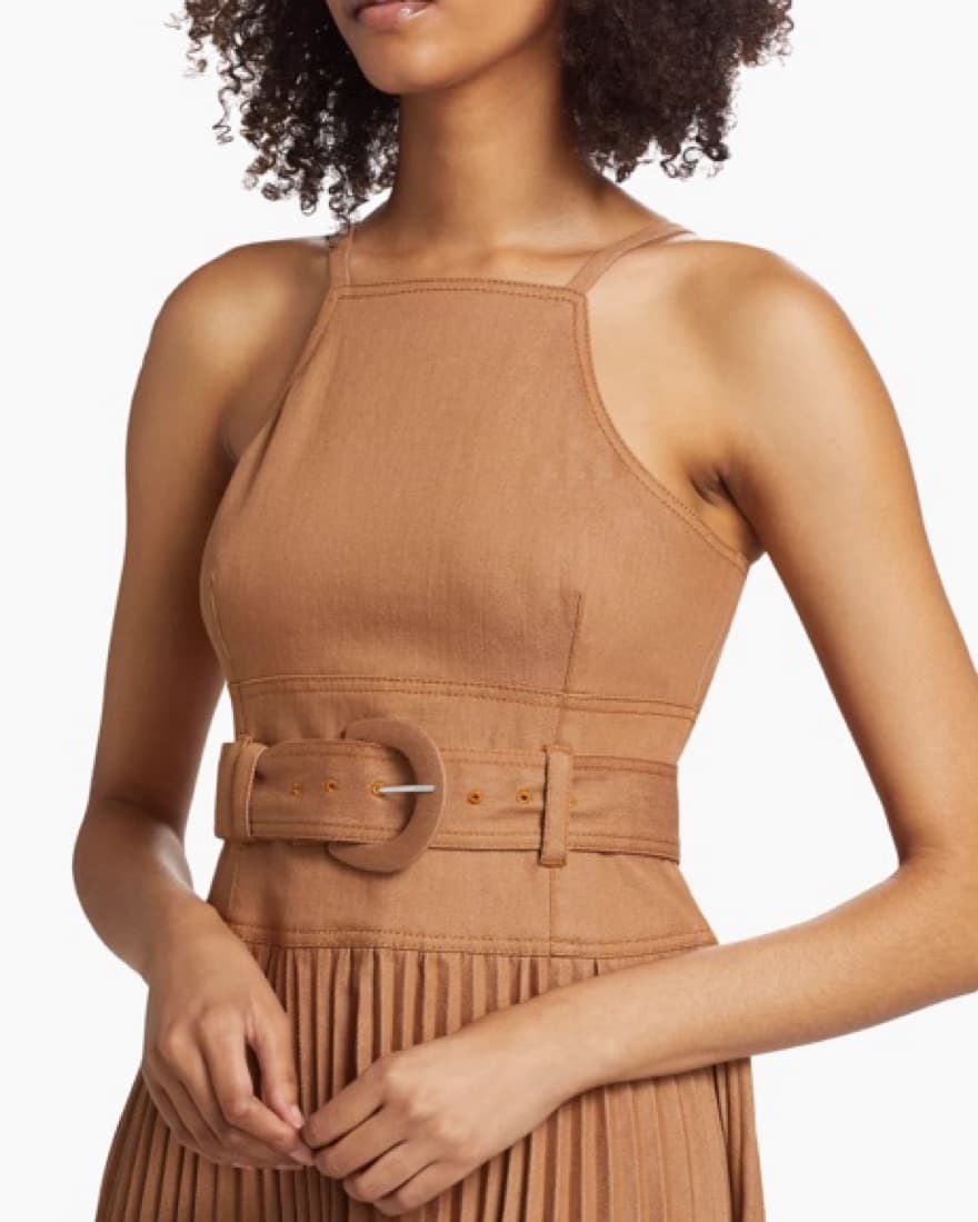 Cinq a Sept Kami Pleated Midi Dress - Image 5