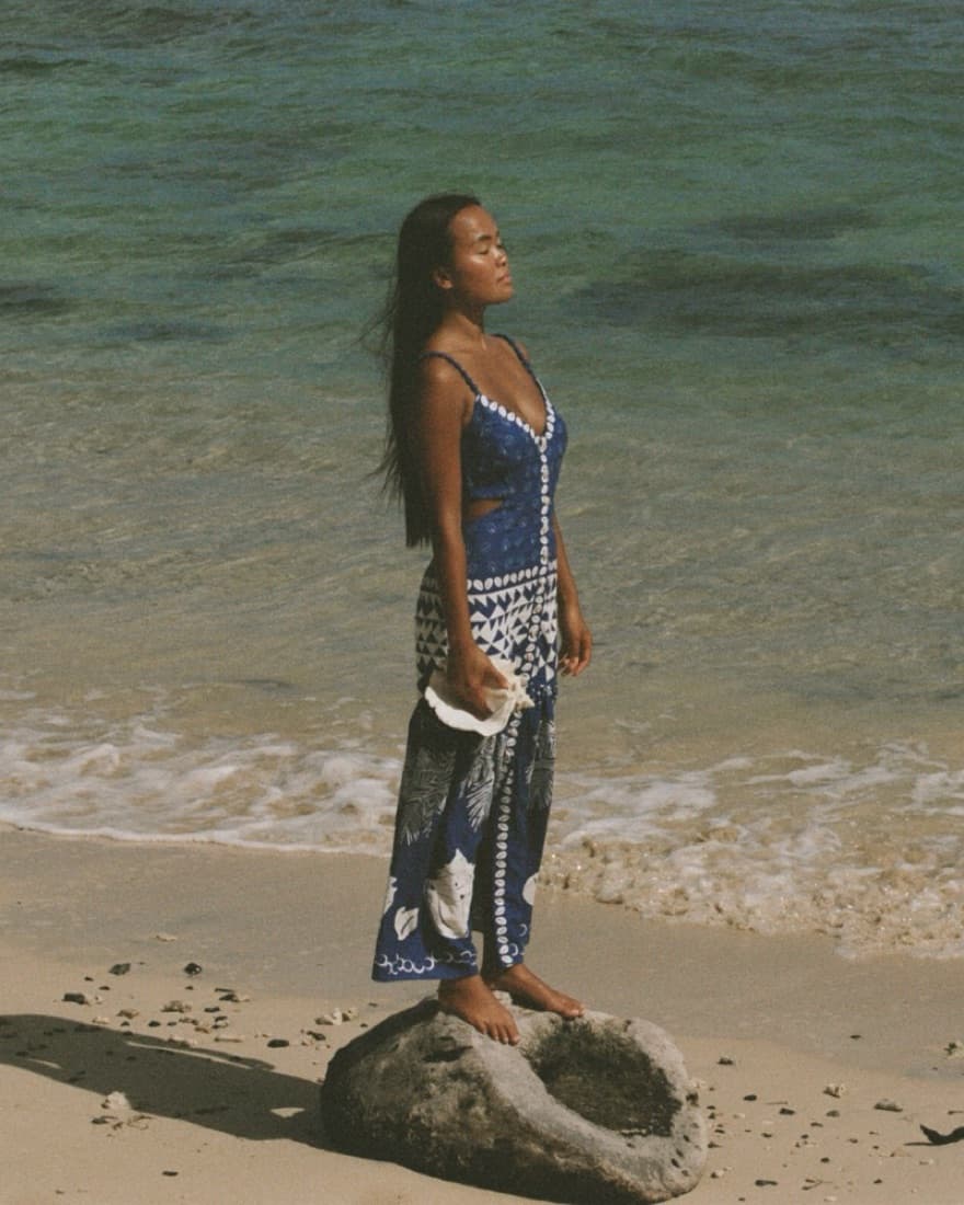 FARM Rio Shell Dress - Image 1