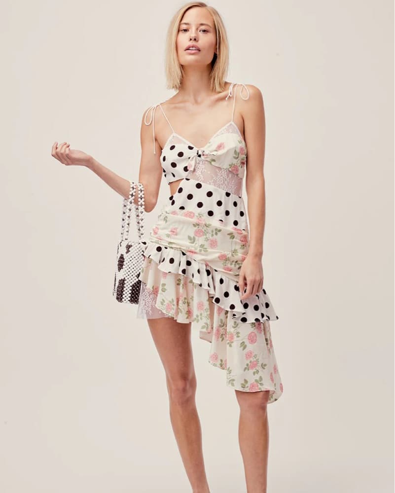 For Love and lemons Butterscotch Dress - Image 1