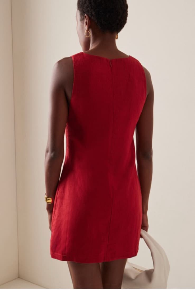 Red Posse Shift Dress - Image 3