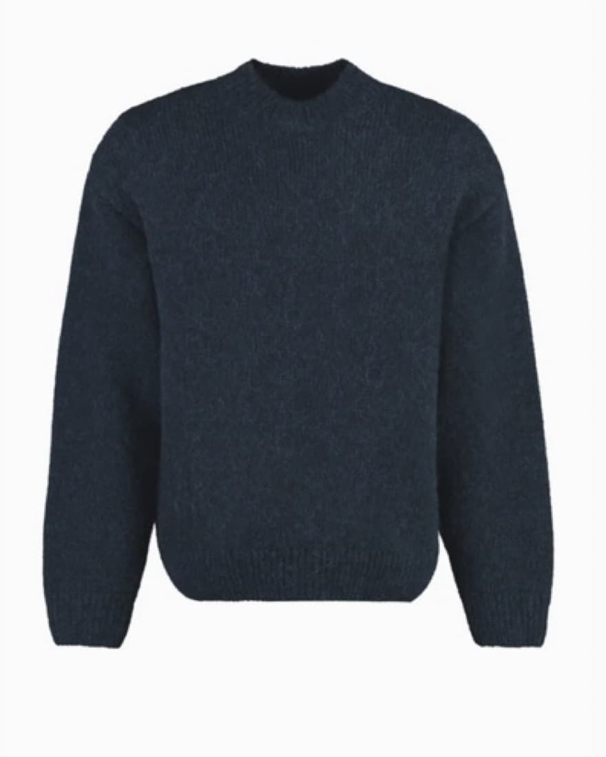 Jacquemus Navy Knit Sweater - Image 3