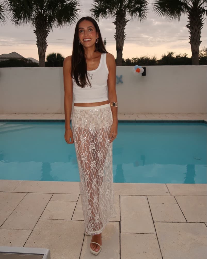 Vrg Girl Sequin Skirt - Image 1