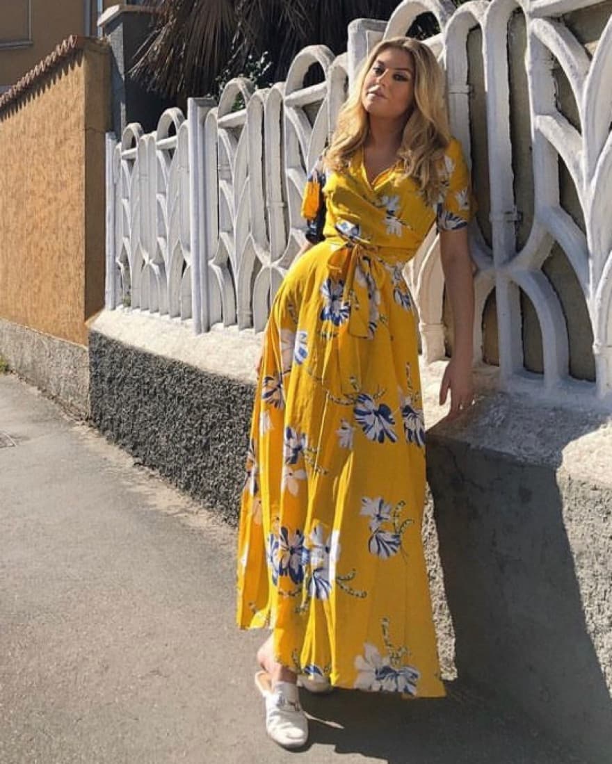 Yellow Maxi Dress  - Image 1