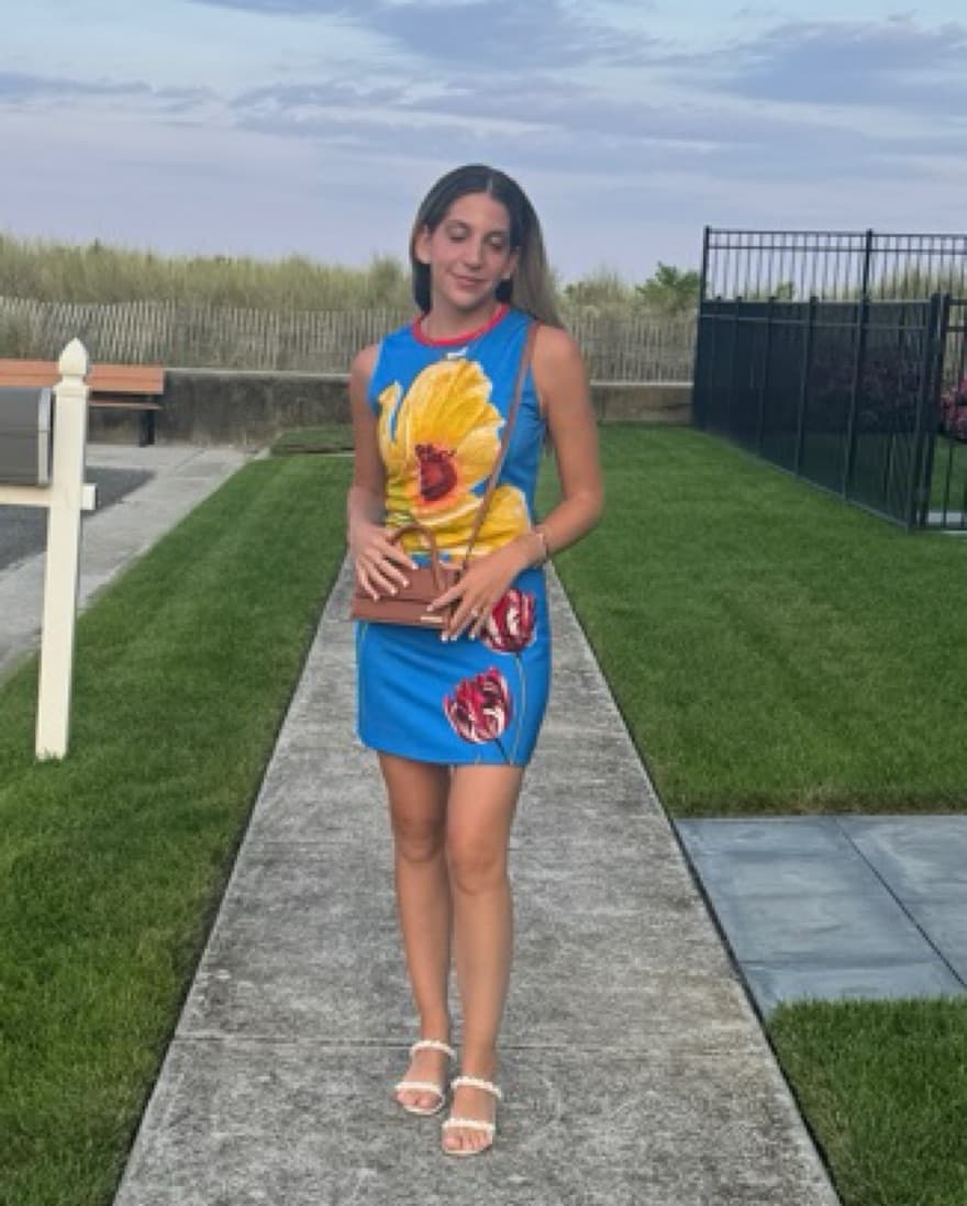 Vibrant Floral Sleeveless Dress - Image 2