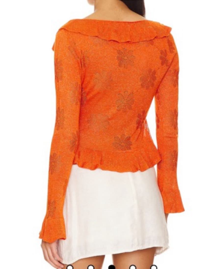 Asta Resort Floral Lace Cardigan - Image 3